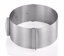 Küchenprofi Verstelbare Taartring Rond ø 16 - 30 Cm Rvs