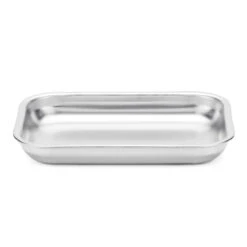 Steel Pan Bakplaat 30 X 22 Cm Rvs