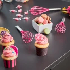 Rösle Ballongarde 27 Cm Rvs Silicone Roze -Kook Winkel 13586 04