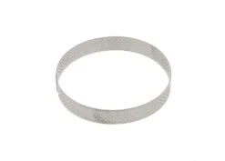 De Buyer Geperforeerde Taartring ø 10 Cm 2 Cm Hoog Rvs