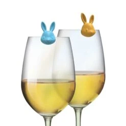 Winkee Bunny Glass Markers Silicone 8 Stuks 5 Winkee Bunny Glass Markers Silicone 8 Stuks -Kook Winkel 18077