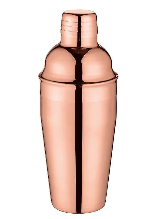 Cilio Cocktailshaker 500 Ml Rvs Koperkleurig 1 Cilio Cocktailshaker 500 Ml Rvs Koperkleurig