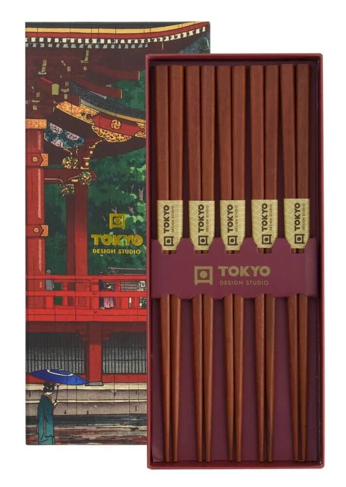 Oldenhof Eetstokjes 22,5 Cm Plain Brown 5 Stuks 1 Oldenhof Eetstokjes 22,5 Cm Plain Brown 5 Stuks