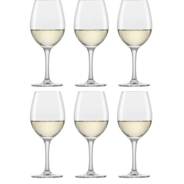 Schott Zwiesel Banquet 2 Witte Wijnglas 300 Ml Kristalglas 6 Stuks 2 Schott Zwiesel Banquet 2 Witte Wijnglas 300 Ml Kristalglas 6 Stuks - Afbeelding 2