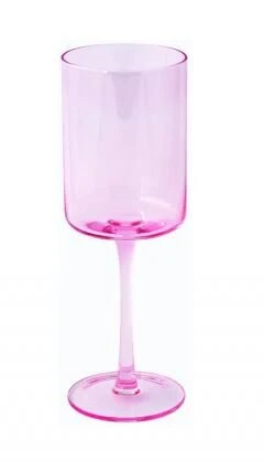 Oldenhof Wijnglazen 380 Ml Roze Set Van 2