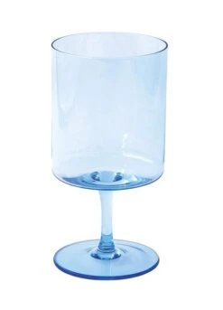 Oldenhof Wijnglazen 360 Ml Blauw Set Van 2