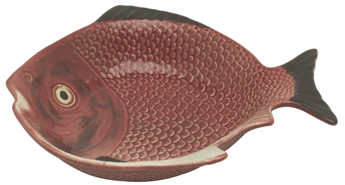 Bordallo Vis Schaal 23 X 20,5 Cm Aardewerk Roze 1 Bordallo Vis Schaal 23 X 20,5 Cm Aardewerk Roze