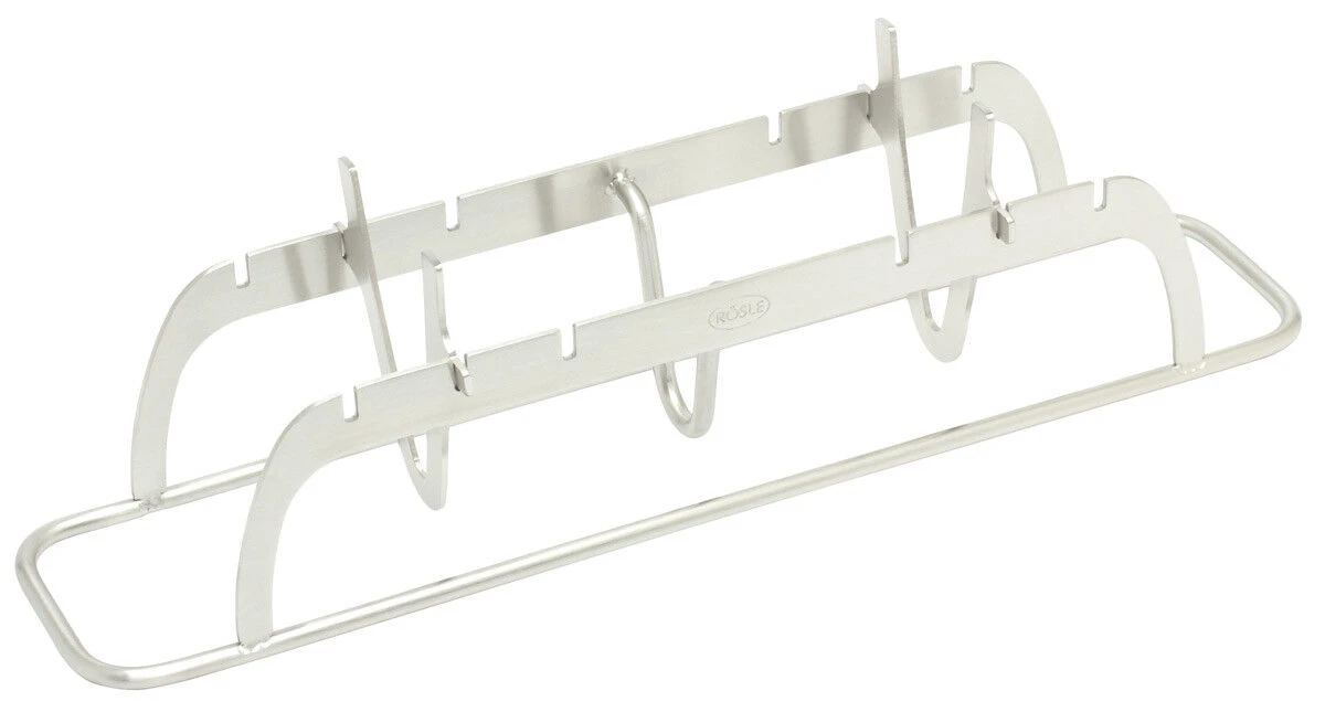 Rösle Barbecue Visrek 30 Cm Rvs Glans 3-delig 1 Rösle Barbecue Visrek 30 Cm Rvs Glans 3-delig