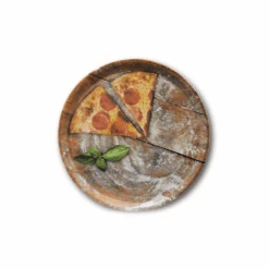 Oldenhof Napoli Pizzabord ø 33 Cm Porselein Gekleurd