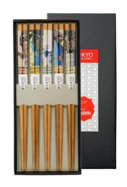 Oldenhof Eetstokjes 22,5 Cm Hout Woodblock 5 Stuks