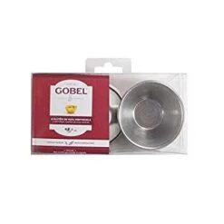 Gobel Pasteivormpjes ø 7,5 Cm 6 Stuks Tin