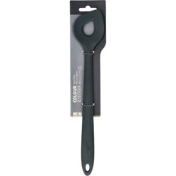 Birkmann Roerlepel Met Gat 29,5 Cm Silicone Grijs