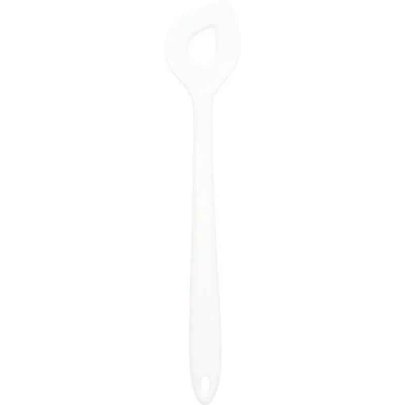 Birkmann Roerlepel Met Gat 29,5 Cm Silicone Wit 2 Birkmann Roerlepel Met Gat 29,5 Cm Silicone Wit - Afbeelding 2