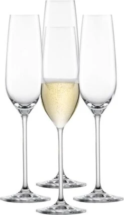 Schott Zwiesel Fortissimo 7 Champagneglazen 240 Ml Kristalglas 4 Stuks