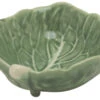 Bordallo Mini Kom Op Pootjes Koolblad 9 X 8 Cm Aardewerk Groen