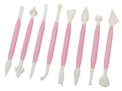 Silikomart Wondercake Decoratieset 16 Cm Kunststof Roze 8-delig