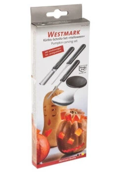 Westmark Pompoendecoratieset Kunststof-rvs 4-delig 5 Westmark Pompoendecoratieset Kunststof-rvs 4-delig -Kook Winkel 51282260 4004