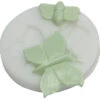 Silikomart Sugarflex Decoratiemal Vlinders ø 7,2 Cm Silicone Wit