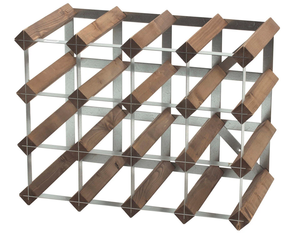 Traditional Wine Rack Co. Wijnrek 39 X 33 Cm Donker Hout 1 Traditional Wine Rack Co. Wijnrek 39 X 33 Cm Donker Hout