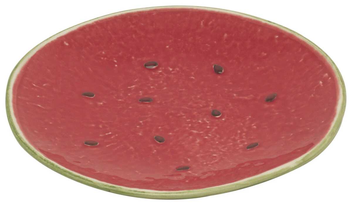 Bordallo Watermeloen Bord ø 21,5 Cm Aardewerk Rood 1 Bordallo Watermeloen Bord ø 21,5 Cm Aardewerk Rood