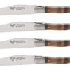 Laguiole En Aubrac Steakmes 11,5 Cm Woodstock 4 Stuks