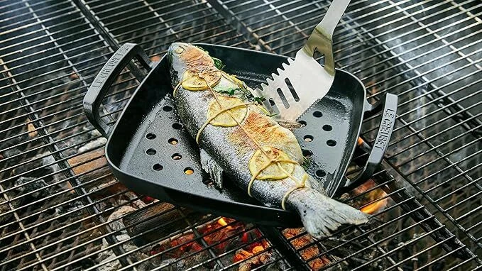 Le Creuset BBQ Outdoor Bakspaan Rvs 2 Le Creuset BBQ Outdoor Bakspaan Rvs - Afbeelding 2