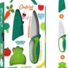 Chefclub Kindermes Met Vingerbeschermer Groen