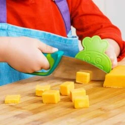 Chefclub Kindermes Met Vingerbeschermer Groen -Kook Winkel 81kwzpwv5wl. ac sl1500