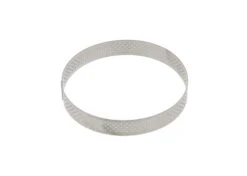 De Buyer Geperforeerde Taartring ø 12,5 Cm 2 Cm Hoog Rvs