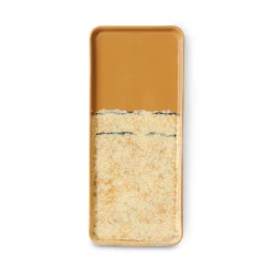 HK Living 70's KST0048 Sunbeam Tray 31,5 X 13,5 Cm Aardewerk