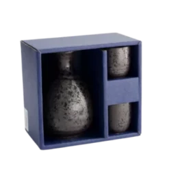 Oldenhof Kuro Tetsusabi Sake Set 3-delig
