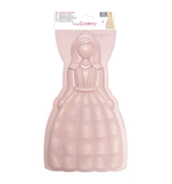ScrapCooking Prinses Bakvorm 32,6 X 17,6 X 3,7 Cm Silicone Roze