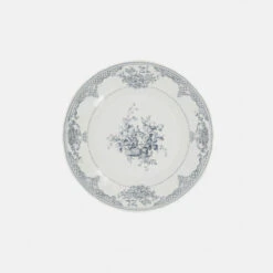 Gien Les Dépareillées Fleurs Dessertbord ø 23 Cm Keramiek Blauw