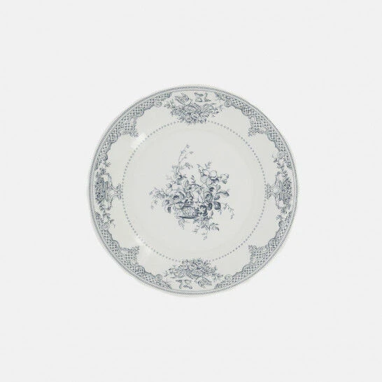 Gien Les Dépareillées Fleurs Dessertbord ø 23 Cm Keramiek Blauw 1 Gien Les Dépareillées Fleurs Dessertbord ø 23 Cm Keramiek Blauw