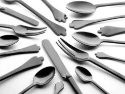 Serax Merci Mix 1-2-3 Tafelvork Antraciet Stone Wash 3 Stuks -Kook Winkel b0718307bs106 1 3