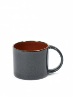 Serax Terres De Rêves Espressokop Stone Ware ø 6 Cm H 5,1 Cm - Rust/dark Blue