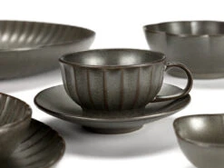 Serax INKU By Sergio Herman Cappuccinokop 200 Ml Aardewerk Groen -Kook Winkel b5120250gs1 1