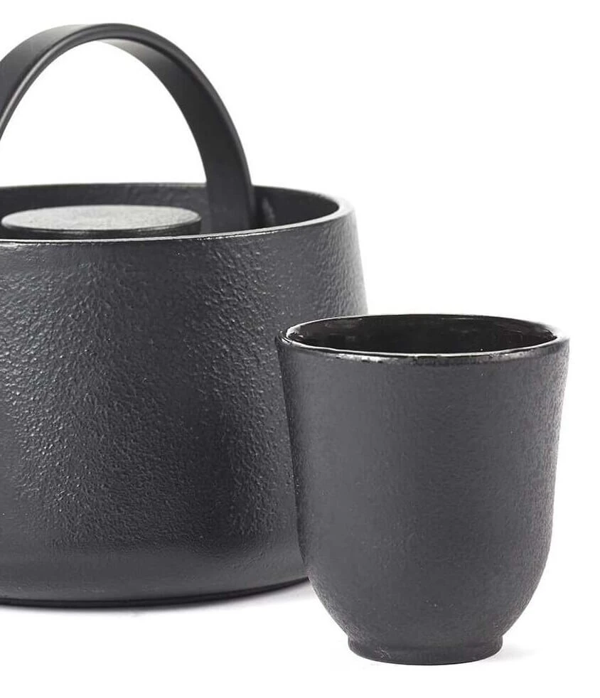 Serax INKU By Sergio Herman Kop 150 Ml Gietijzer Zwart 2 Serax INKU By Sergio Herman Kop 150 Ml Gietijzer Zwart - Afbeelding 2