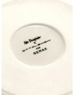 Serax Feast By Ottolenghi Bord L ø 26 Cm H 2 Cm Aardewerk White + Swirl-Stripes Blue -Kook Winkel b8921006bs5