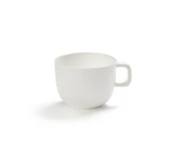 Serax Base Espressokop 100 Ml Porselein Wit Mat ø 6 Hoogte 4,5 Cm