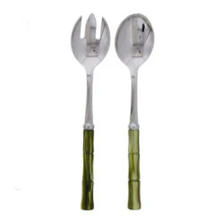 Rivadossi Sandro Bamboo Slacouvert Olijfgroen 2-delig