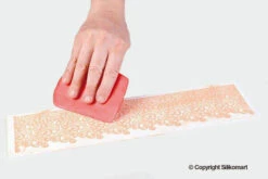 Silikomart Wonder Cakes Tricot Decor Baroc Decoratiemat Smal 40 Cm Silicone Wit -Kook Winkel baroc3 1