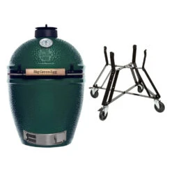 Big Green Egg Large Barbecue ø 47 Cm Keramiek Groen Met Onderstel -Kook Winkel bge hoofd 2 large nest