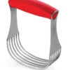 Cuisipro Deluxe Pastry Blender Met Handvat Rood 14 Cm Rvs