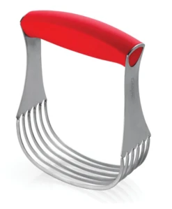 Cuisipro Deluxe Pastry Blender Met Handvat Rood 14 Cm Rvs