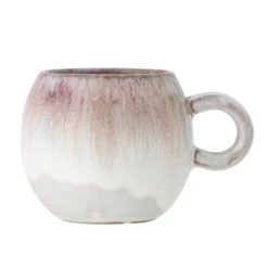 Bloomingville Paula Mok ø 9 Cm 275 Ml Aardewerk Roze Grijs