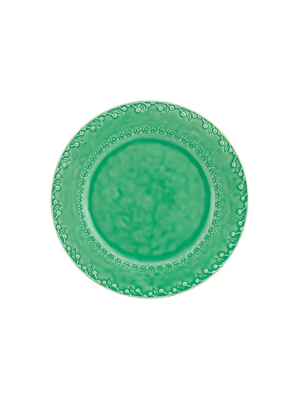 Bordallo Flora Dinerbord 29 Cm Aardewerk Groen 1 Bordallo Flora Dinerbord 29 Cm Aardewerk Groen