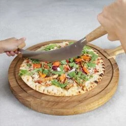 Boska Friends Serveerplank L ø 40 Cm Eikenhout -Kook Winkel boska sfeerbeeld 3 1