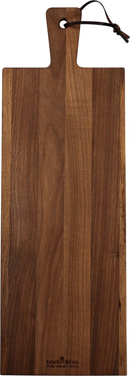 Bowls And Dishes Pure Walnut Wood Serveerplank 59 X 20 Cm