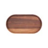 Bowls And Dishes Pure Walnut Wood Serveertray Ovaal 32 Cm